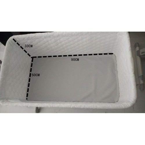 ZIBOS Ala Bedside Crib - (With Travel Bag & Mosquito Net)